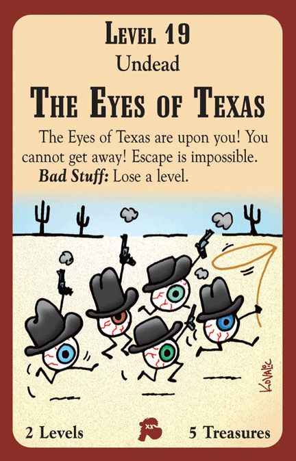 The Eyes of Texas card