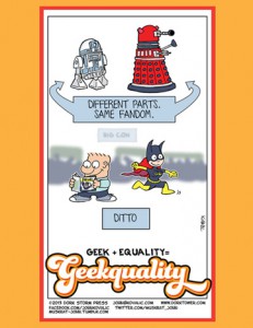 Geek + Equality = GEEKUALITY