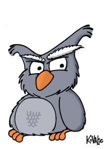 Judgemental Owl is judging me for using "hoot."