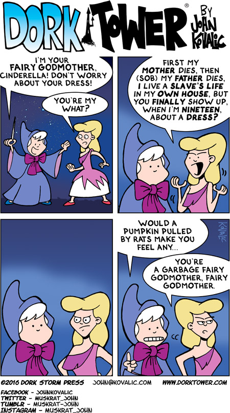 Happy Garbage Fairy Godmother Hour